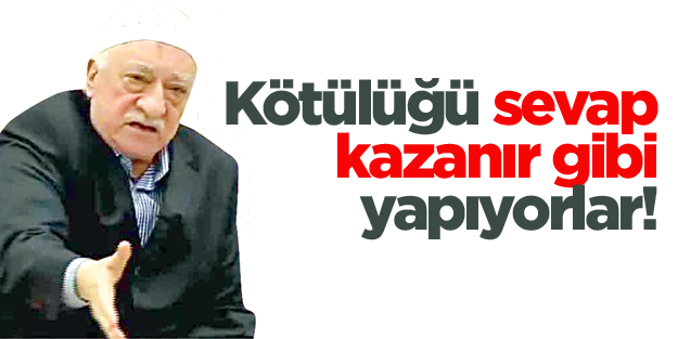 Akdoğan: Kötülüğü sevap kazanır gibi yapıyorlardı