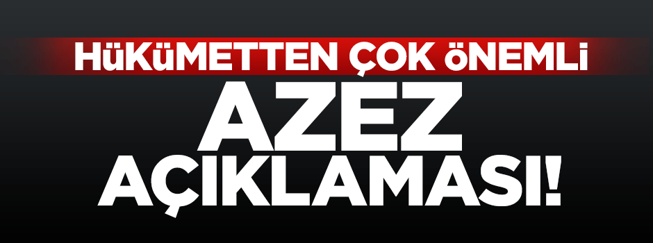Akdoğan’dan çok önemli 'Azez' açıklaması!