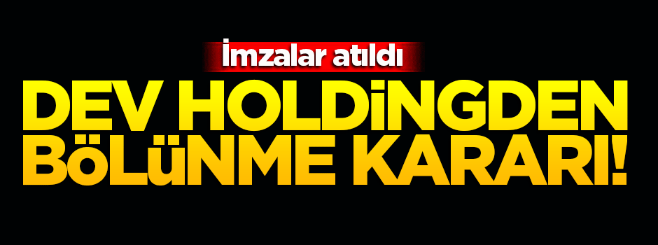 Akfen Holding'den 'kısmi bölünme' açıklaması
