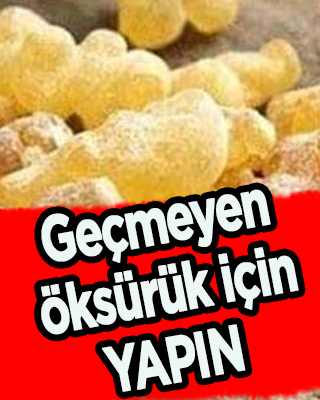 Akgünlük sakızı: Geçmeyen öksürük için nasıl kullanılır? Öyle bir şey ki...