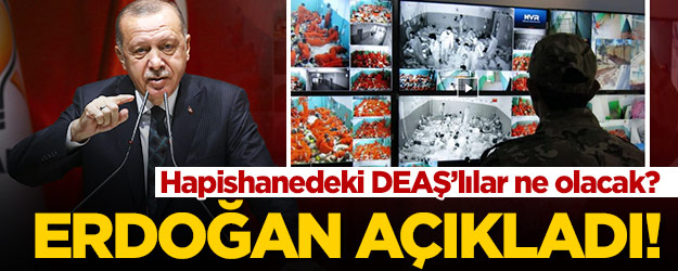 Akıbetleri ne olacak? Cumhurbaşkanı Erdoğan'dan DEAŞ açıklaması!