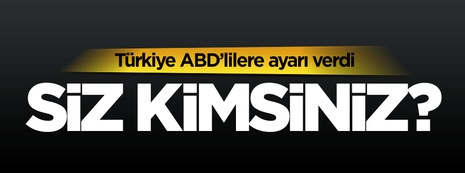 Akif Çağatay Kılıç'tan ABD'li büyükelçilere sert cevap: Siz kimsiniz?