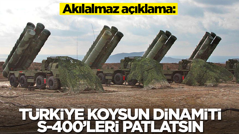 'Senin ağzın neler söylüyor' dedirten çıkış: Türkiye koysun dinamiti S-400'leri patlatsın