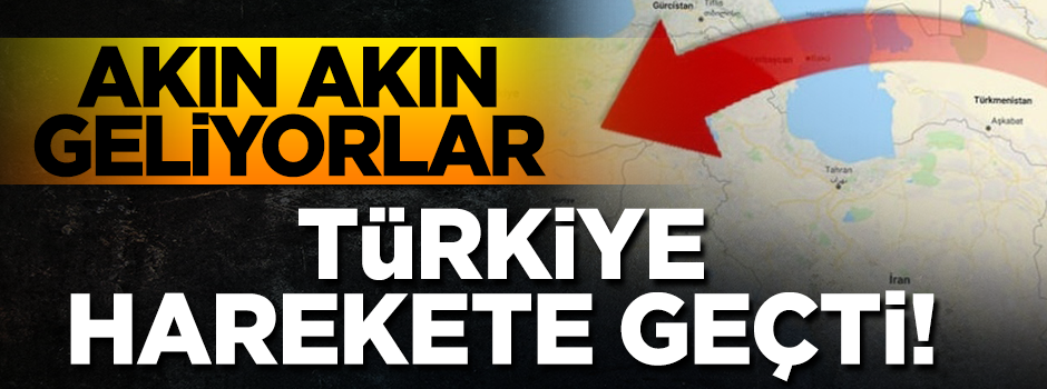 Akın akın geliyorlardı... Türkiye harekete geçti!