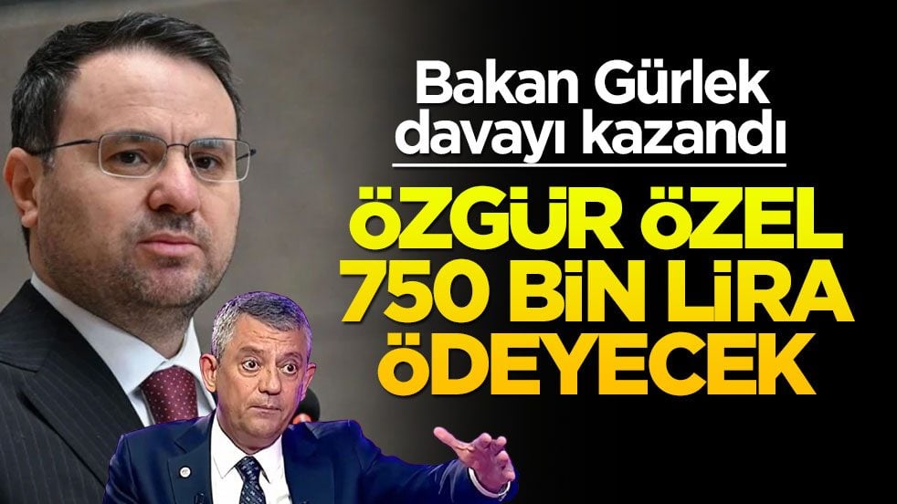 Akın Gürlek davayı kazandı: Özgür Özel 750 bin lira ödeyecek