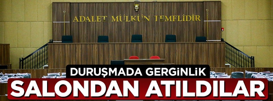 Akıncı Üssü davasında salon karıştı