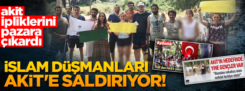 Akit ipliklerini pazara çıkarınca hedef gösterdiler!
