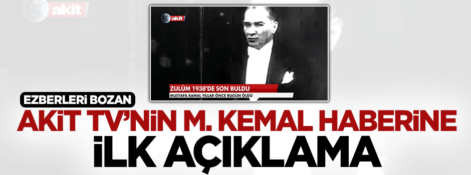 10 Kasım’a kadar özgürlük; 9.05’te, "Susturun şu Akit TV’yi!"