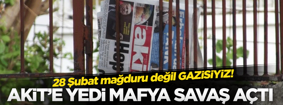 Akit’e 28 Şubat ödülü