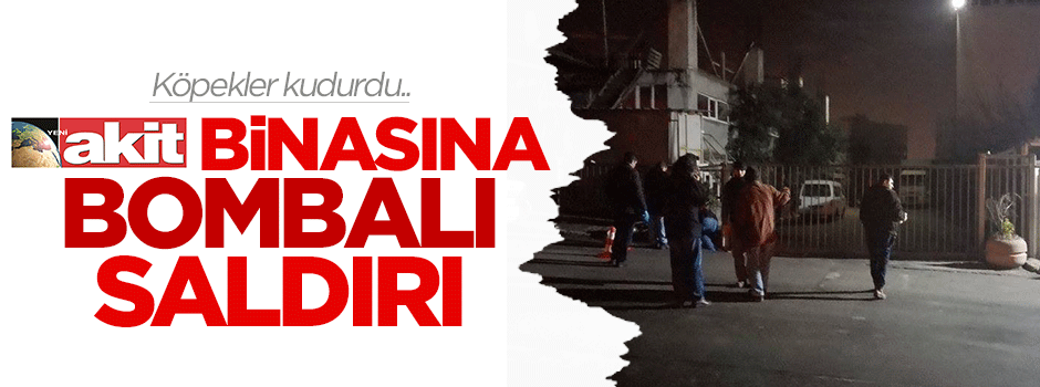 Akit'e bombalı saldırı düzenlendi
