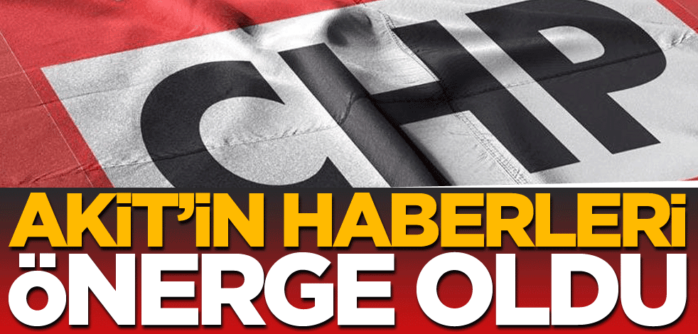 Akit’in haberleri önerge oldu