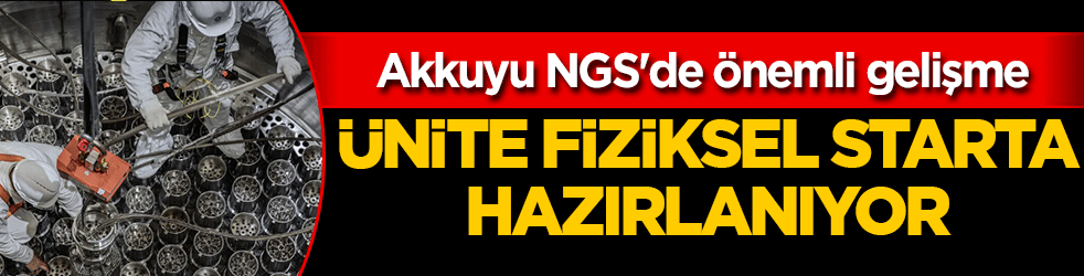 Akkuyu NGS'de önemli gelişme: Nükleer santralin beyin sistemi kuruluyor!
