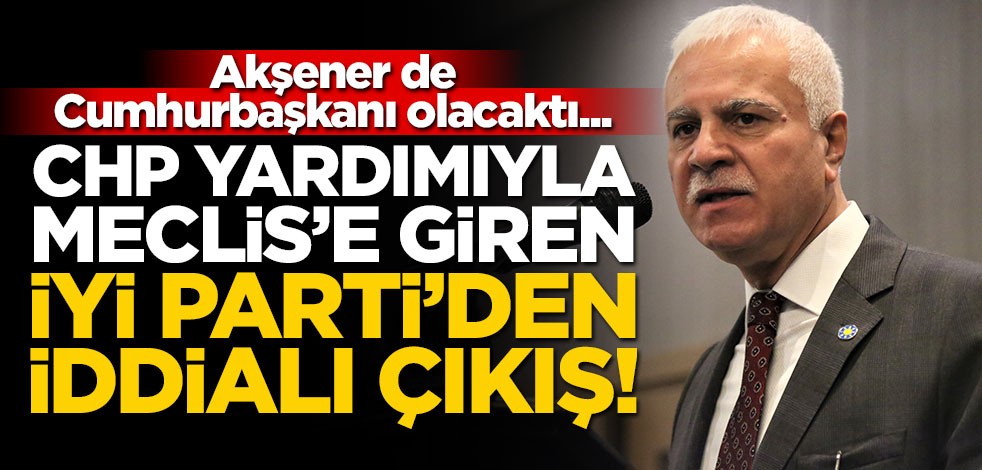 Akşener de Cumhurbaşkanı olacaktı... İYİ Partili Koray Aydın: İktidar olacağız