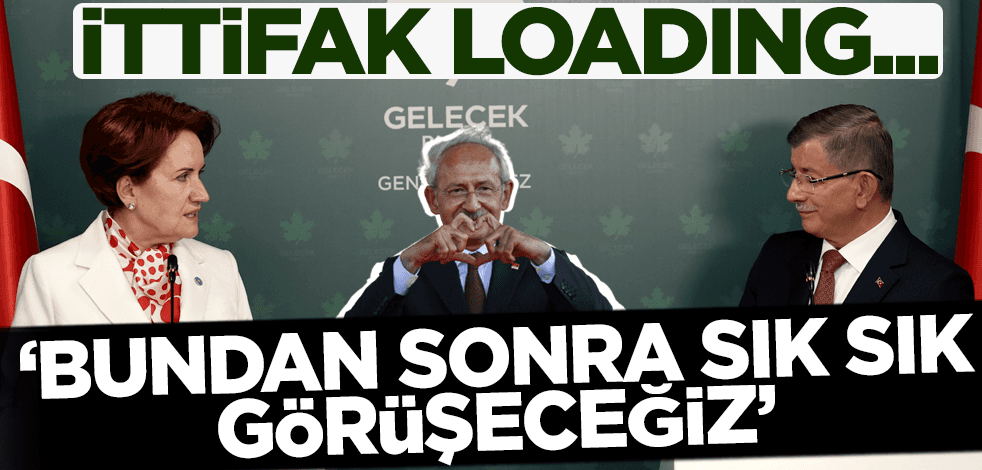 Akşener'den Davutoğlu'na ziyaret: Bundan sonra sık sık görüşeceğiz