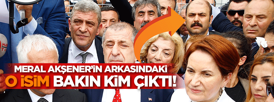 Akşener'in arkasındaki termalci