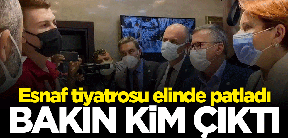 Akşener'in esnaf tiyatrosu elinde patladı! Sosyal medya paylaşımları ortaya çıktı