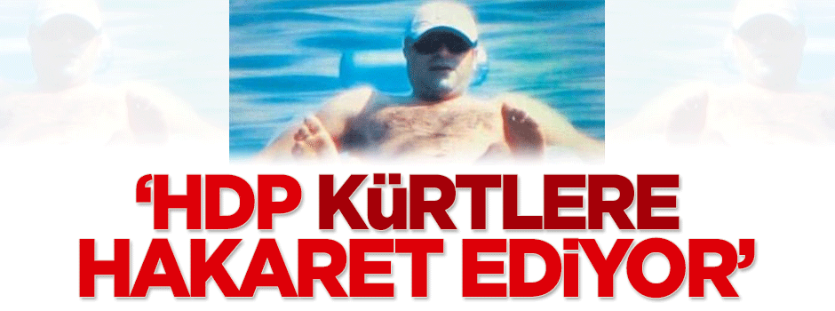 Aktay: HDP Kürtlere hakaret ediyor