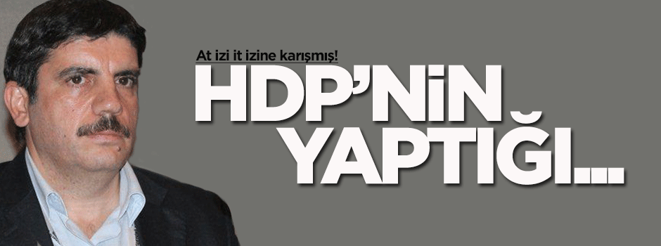 Aktay: HDP, ''söylem terörü' yapıyor