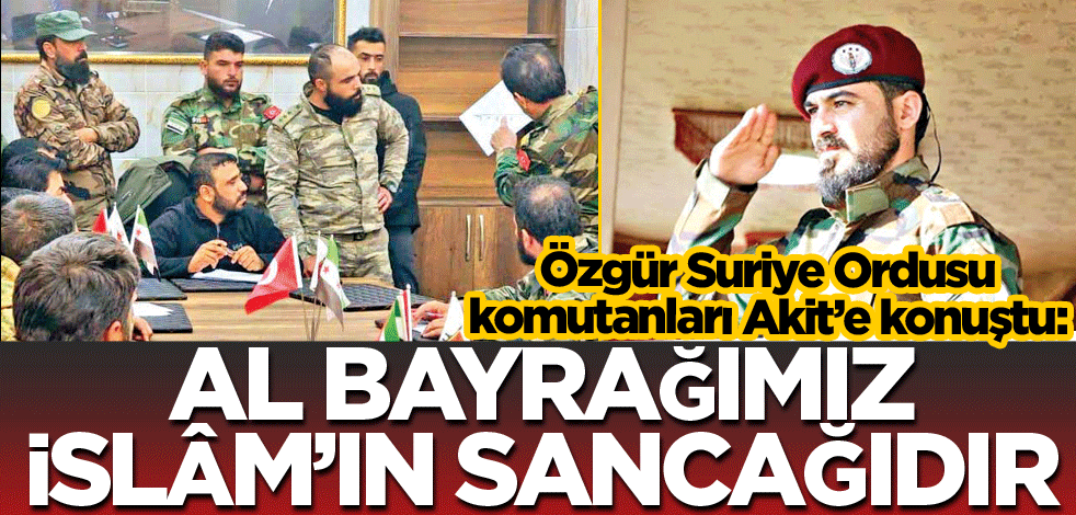 Al bayrağımız İslâm’ın sancağıdır