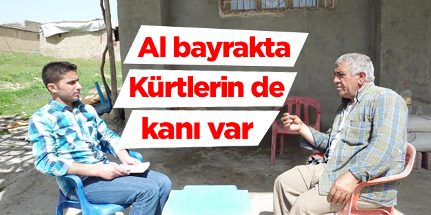 Al bayrakta Kürtlerin de kanı var