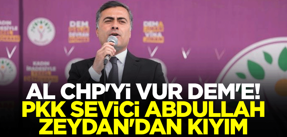 Al CHP'yi vur DEM'e! Van'ın PKK sevici belediye başkanı Abdullah Zeydan'dan işçi kıyımı