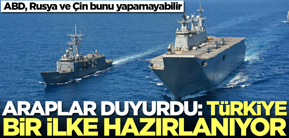 Al-Monitor: Türkiye, TCG Anadolu ile bir ilke imza atmaya hazırlanıyor