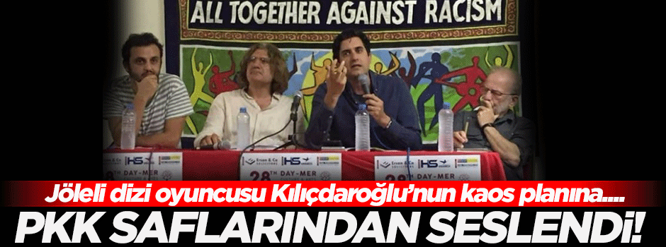 Alabora'dan terör örgütü PKK derneğinde Kılıçdaroğlu'na destek