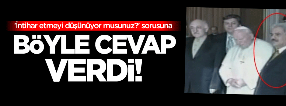 Alaeddin Kaya ifade verdi: İntihara yakınım