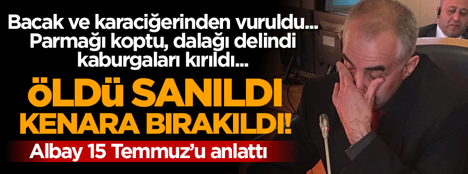 Albay darbe gecesini anlattı!