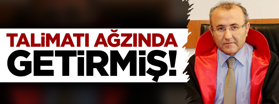 Alçak 'öldürün' talimatını ağzında getirmiş