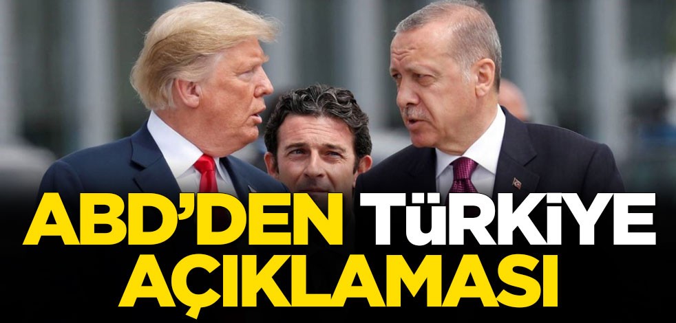 Alçak saldırı sonrası ABD'den Türkiye açıklaması