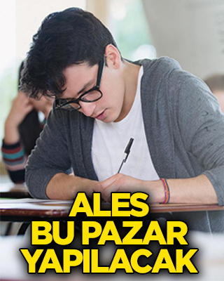 ALES bu pazar yapılacak