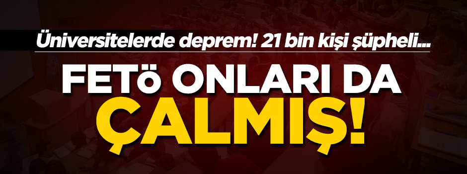 Hırsız FETÖ ALES sorularını da çalmış!