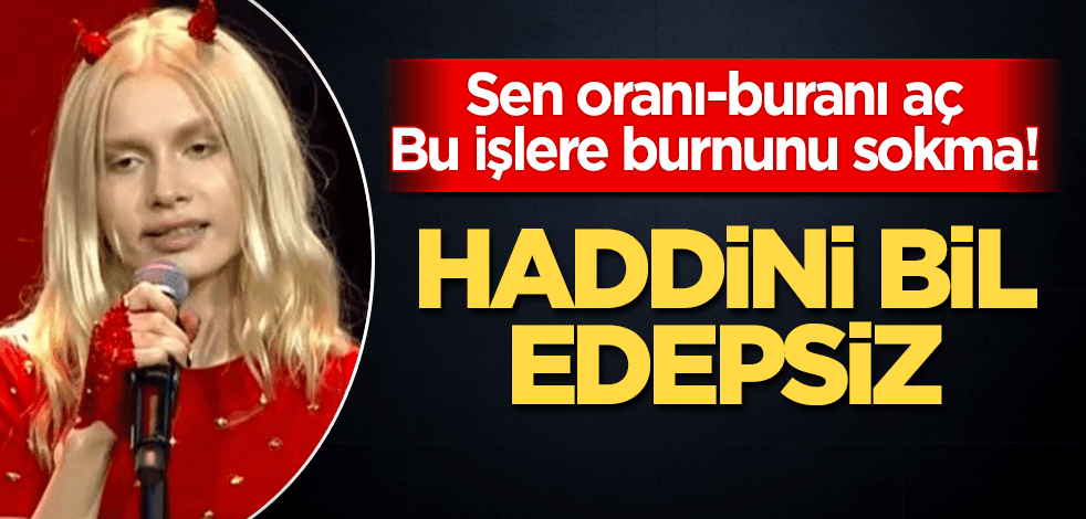 Aleyna Tilki'den büyük edepsizlik! Tepki yağdı