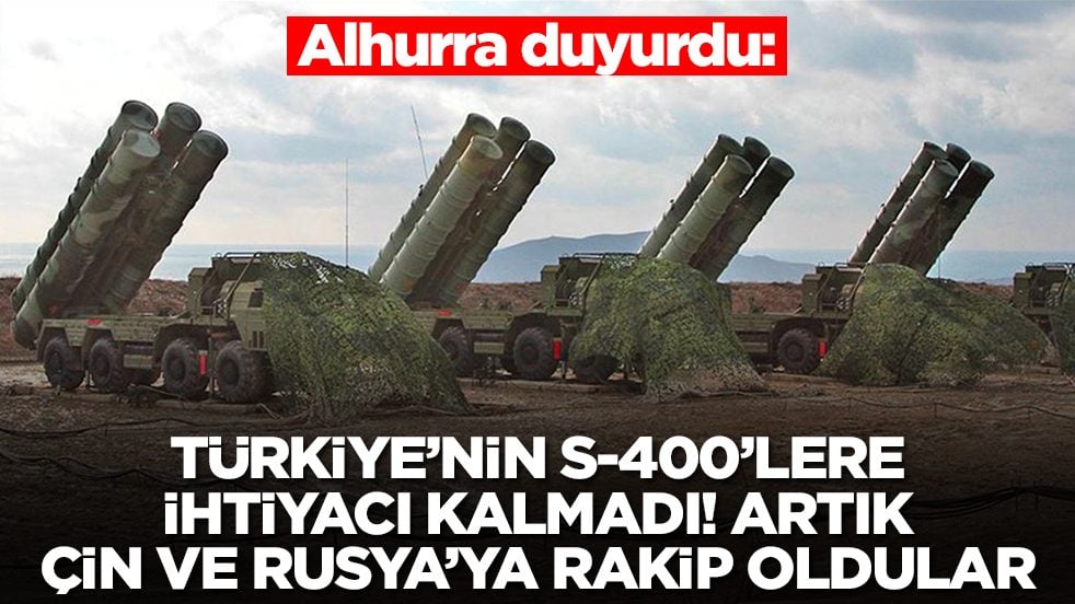 Alhurra duyurdu: Türkiye S-400'ün yerlisini yaptı! Artık Rusya ve Çin'e rakip oldular