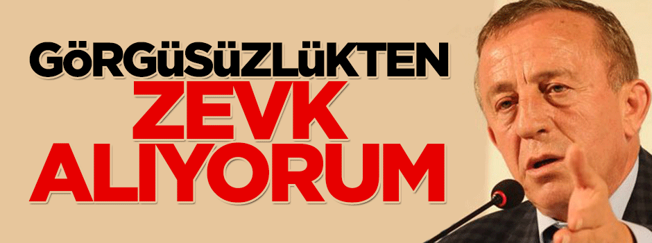 Ali Ağaoğlu: Görgüsüzlükten zevk alıyorum