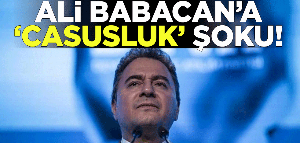 Ali Babacan'a 'casusluk' şoku! Metin Gürcan, gözaltına alındı