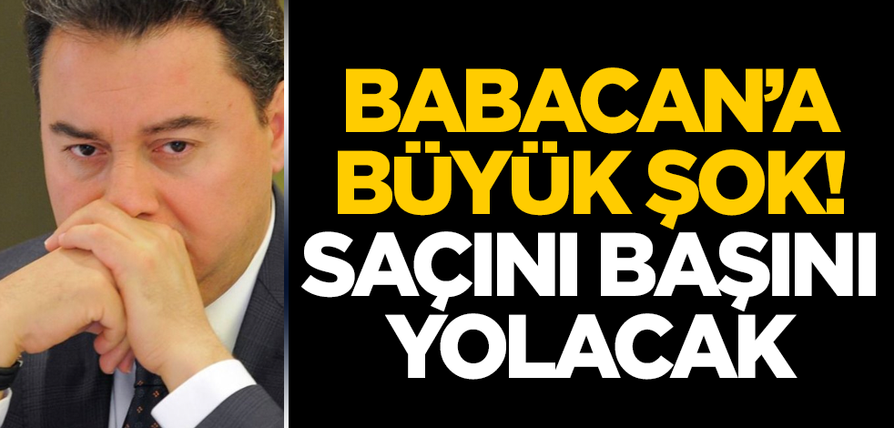Ali Babacan'a çok büyük şok! Saçını başını yolacak