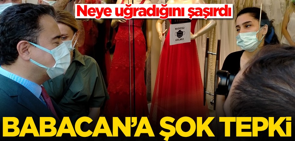 Ali Babacan'a şok tepki! Neye uğradığını şaşırdı