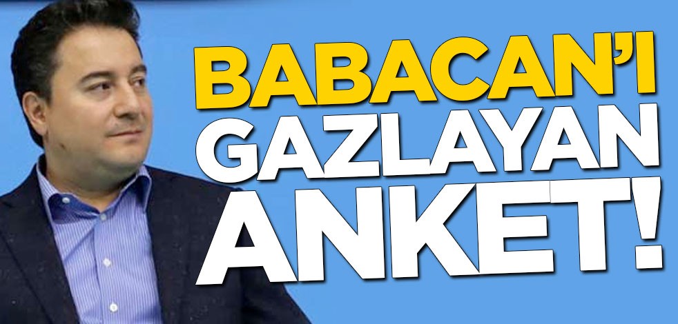 Ali Babacan'ı gazlayan anket! İşte DEVA Partisi'nin oy oranı