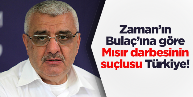 Ali Bulaç Mısır darbecilerini şirin, Türkiye'yi suçlu yaptı!