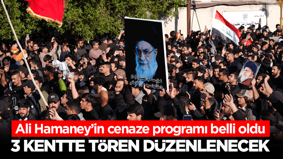 Ali Hamaney’in cenaze programı belli oldu! 3 kentte tören düzenlenecek