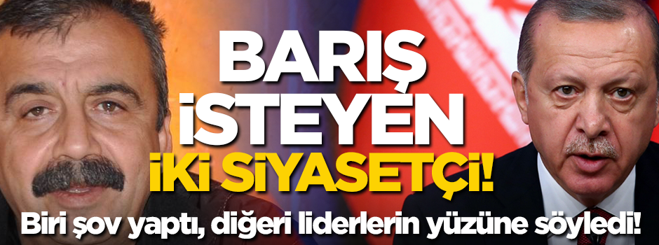 Ali Karahasanoğlu: Barış isteyen iki siyasetçi!