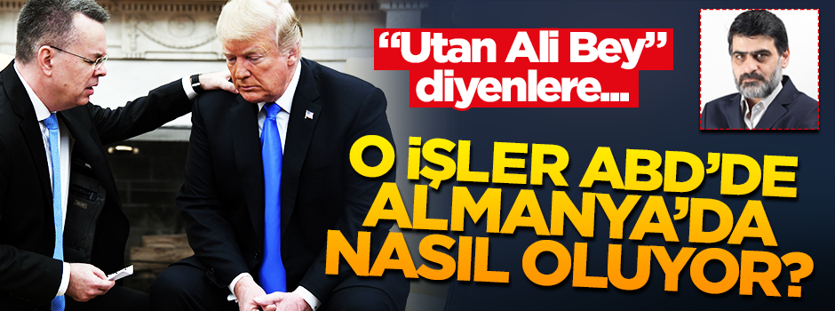 Ali Karahasanoğlu 'Brunson' eleştirilerine cevap verdi