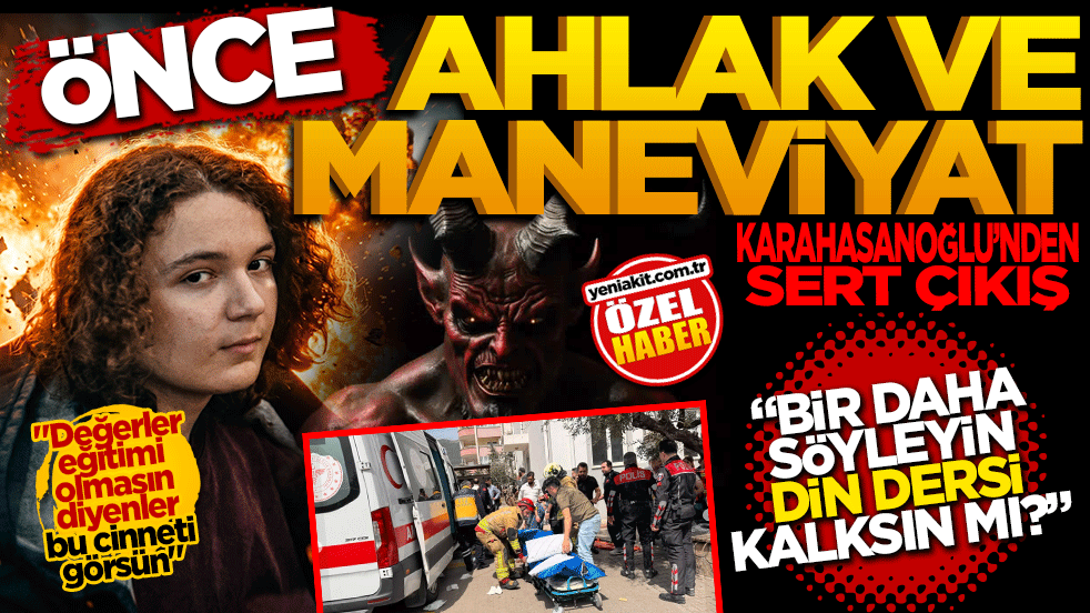 Ali Karahasanoğlu’ndan sert çıkış: Bir daha söyleyin, din dersi kalksın mı?