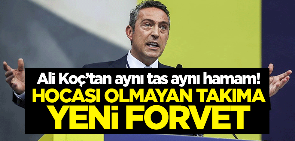 Ali Koç’tan aynı tas aynı hamam! Hocası olmayan Fenerbahçe'ye yeni forvet: Edin Dzeko