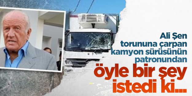 Ali Şen o şöföre zam istedi