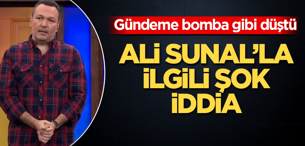 Ali Sunal'la ilgili şok iddia! Gündeme bomba gibi düştü
