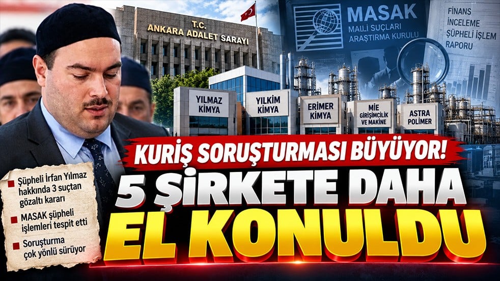 Alihan Kuriş suç örgütü soruşturması büyüyor! 5 şirkete daha el konuldu