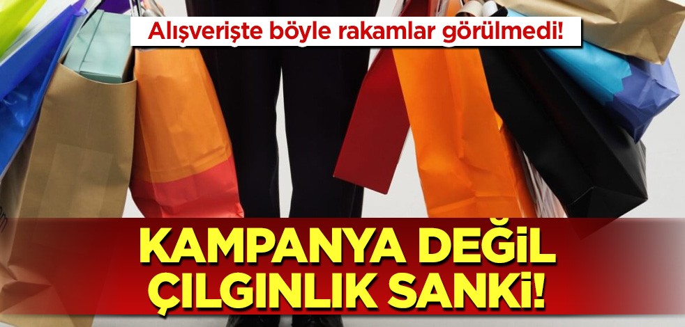 Alışverişte böyle rakamlar görülmedi! Kampanya değil çılgınlık sanki!